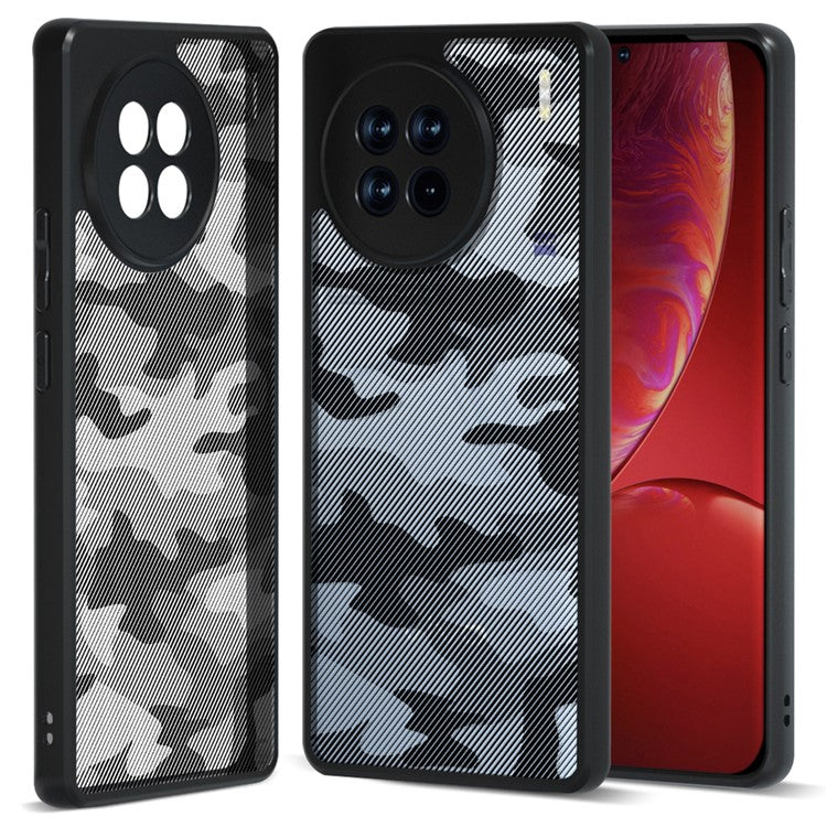 IBMRS For vivo X90 5G Case Airbag Protection TPU+PC Phone Protector  - Artistic Camouflage