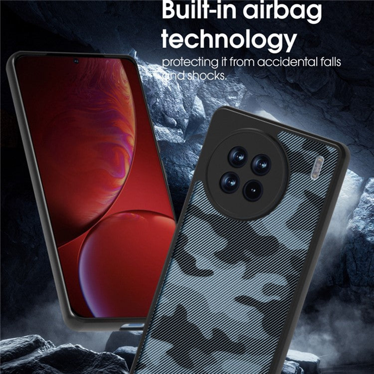 IBMRS For vivo X90 5G Case Airbag Protection TPU+PC Phone Protector  - Artistic Camouflage