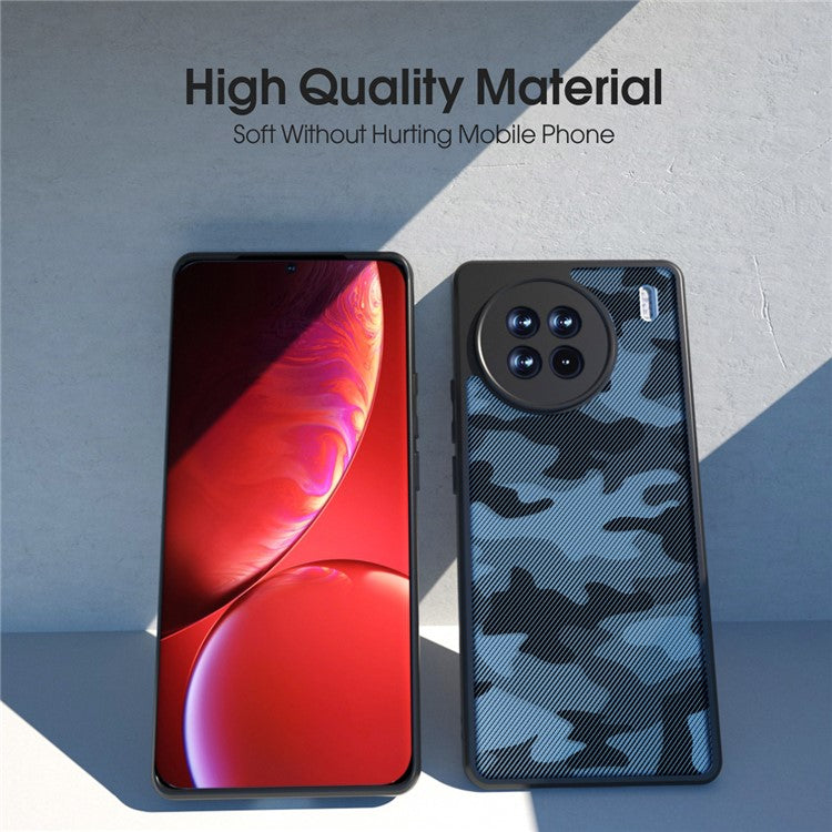 IBMRS For vivo X90 5G Case Airbag Protection TPU+PC Phone Protector  - Artistic Camouflage