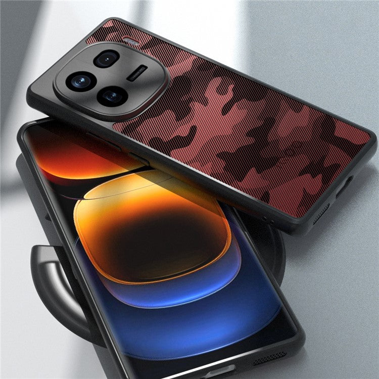 IBMRS For vivo iQOO 12 Pro 5G Case Airbag Protection Precise Lens Cutout Back Shell - Artistic Camouflage