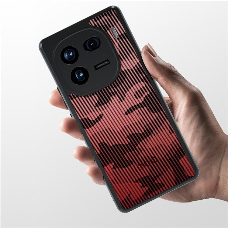 IBMRS For vivo iQOO 12 Pro 5G Case Airbag Protection Precise Lens Cutout Back Shell - Artistic Camouflage