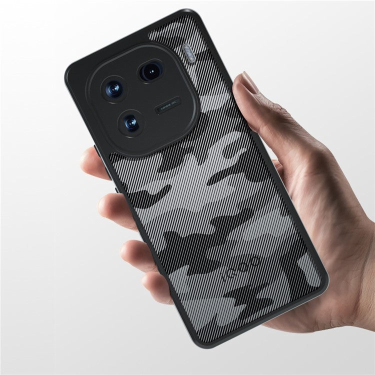 IBMRS For vivo iQOO 12 5G Cell Phone Cases TPU+PC Scratch-proof Shell - Artistic Camouflage