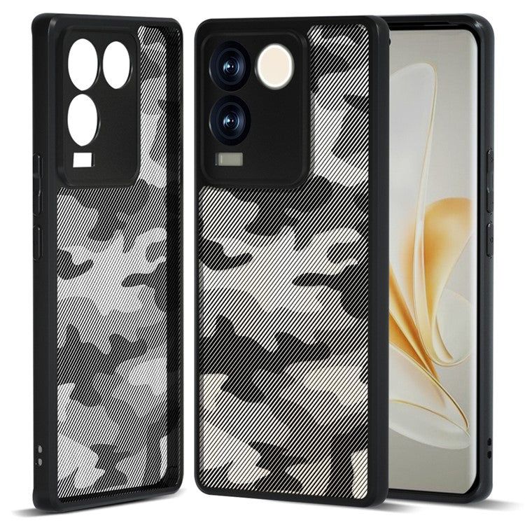 IBMRS For vivo S17e 5G Cell Phone Cases Precise Cutout Camera Protection Cover - Artistic Camouflage