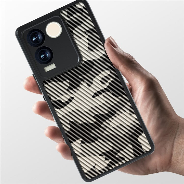 IBMRS For vivo S17e 5G Cell Phone Cases Precise Cutout Camera Protection Cover - Artistic Camouflage