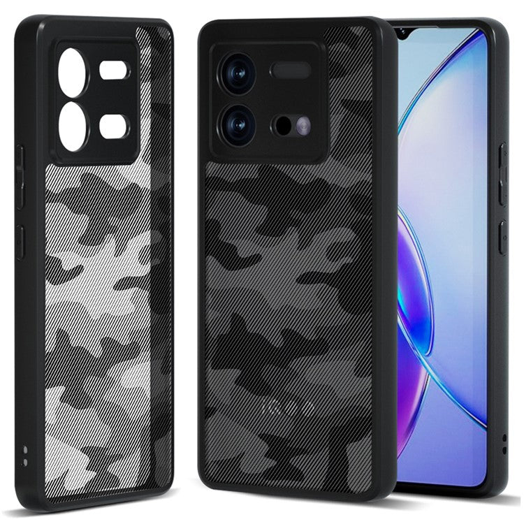 IBMRS For vivo iQOO Neo8 5G / Neo8 Pro 5G Back Case Precise Cutout Camera Protection Phone Shell - Artistic Camouflage