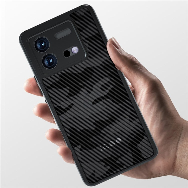 IBMRS For vivo iQOO Neo8 5G / Neo8 Pro 5G Back Case Precise Cutout Camera Protection Phone Shell - Artistic Camouflage