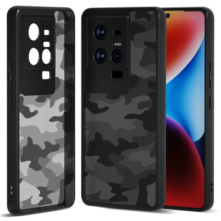 IBMRS For vivo iQOO 11 5G / 11S 5G Case Scratch Resistant Airbag Technology Phone Cover - Artistic Camouflage