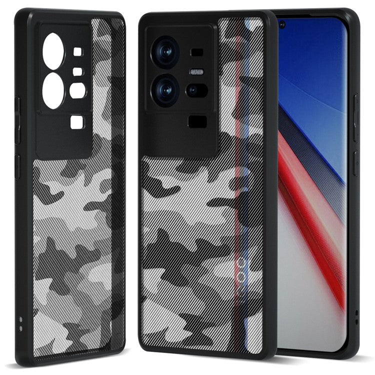 IBMRS For vivo iQOO 11 Pro 5G Case Impact Protection TPU+PC Phone Cover - Artistic Camouflage