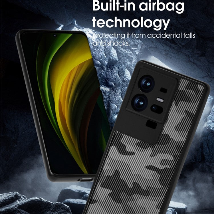 IBMRS For vivo iQOO 11 Pro 5G Case Impact Protection TPU+PC Phone Cover - Artistic Camouflage