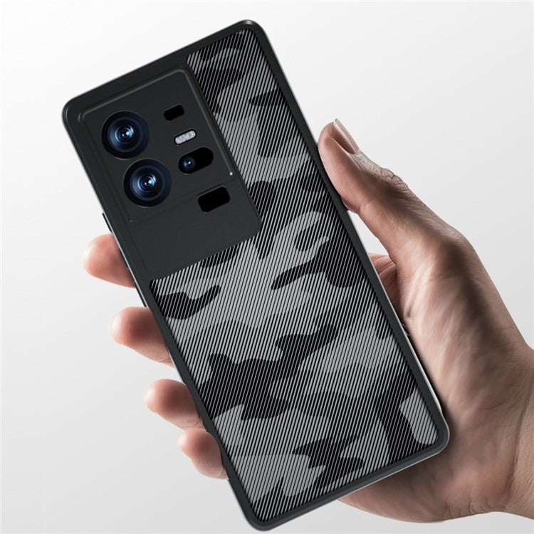 IBMRS For vivo iQOO 11 Pro 5G Case Impact Protection TPU+PC Phone Cover - Artistic Camouflage