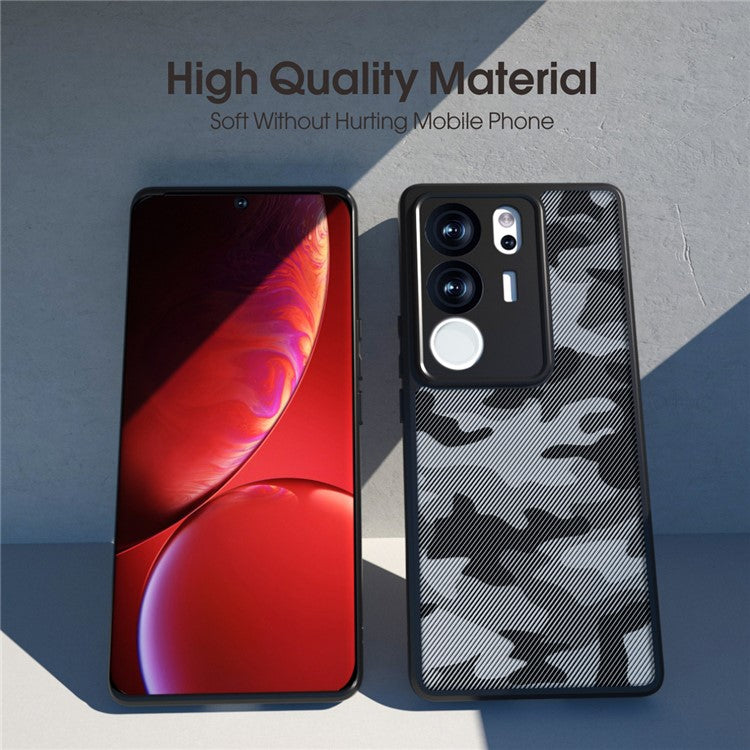 IBMRS For vivo S17 Pro 5G / S17 5G / V29 5G / V29 Pro 5G Case PC+TPU Precise Camera Cutouts Cover  - Artistic Camouflage