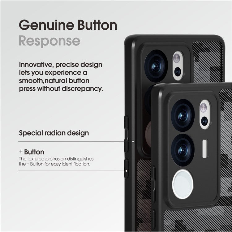 IBMRS For vivo S17 Pro 5G / S17 5G / V29 5G / V29 Pro 5G Case PC+TPU Precise Camera Cutouts Cover  - Grid Camouflage