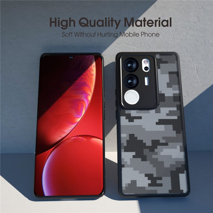 IBMRS For vivo S17 Pro 5G / S17 5G / V29 5G / V29 Pro 5G Case PC+TPU Precise Camera Cutouts Cover  - Grid Camouflage