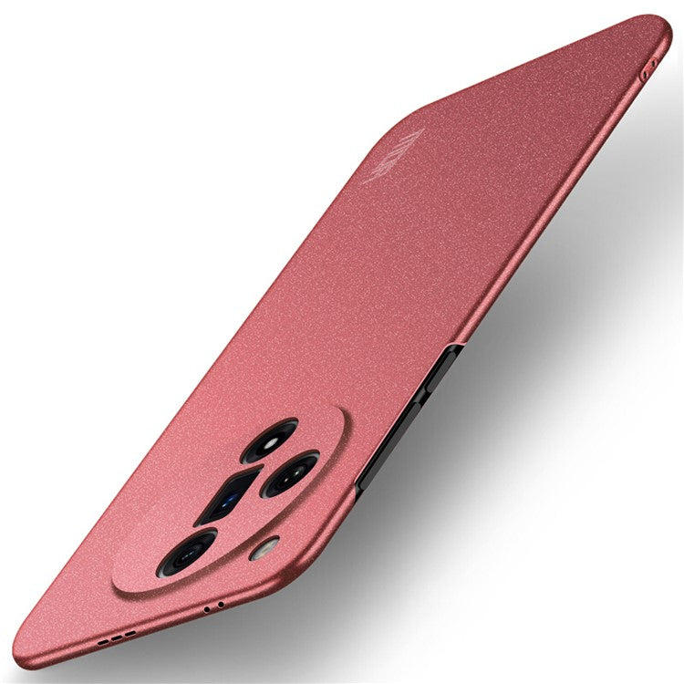 MOFI Shield Matte Series for Oppo Find X7 Ultra Case Frosted Protective PC Phone Cover - Red