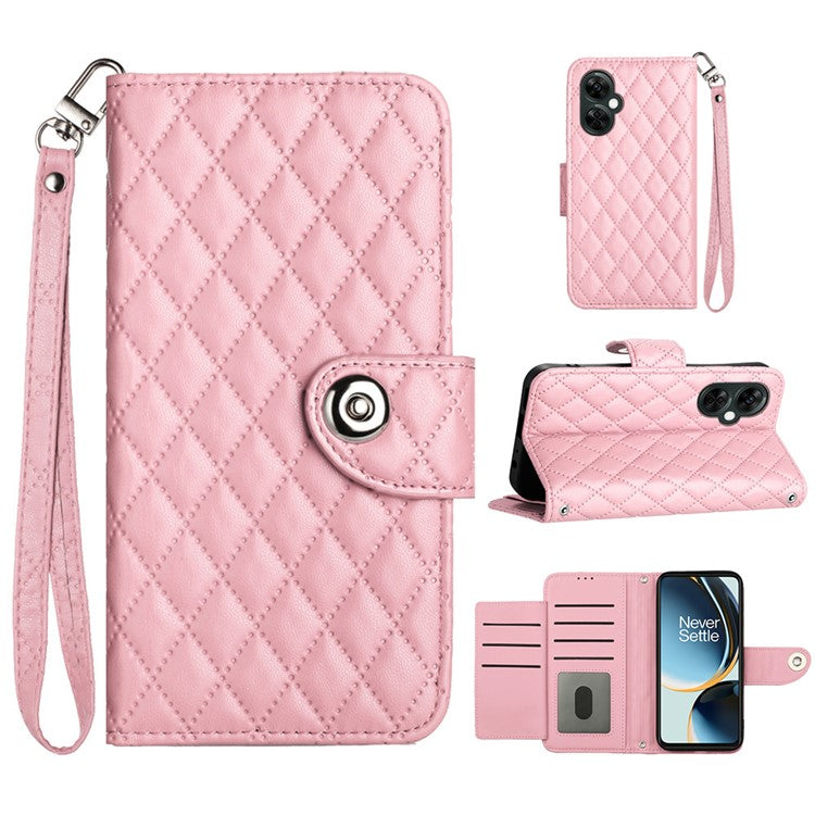 YB Imprinting Series-8 for OnePlus Nord CE 3 Lite 5G / Nord N30 5G / Oppo K11x 5G Leather Case Wallet Cover - Pink