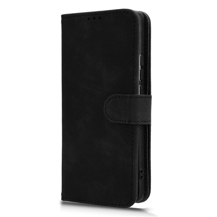 For vivo X100 Pro 5G Case PU Leather Full Protection Folio Phone Cover - Black