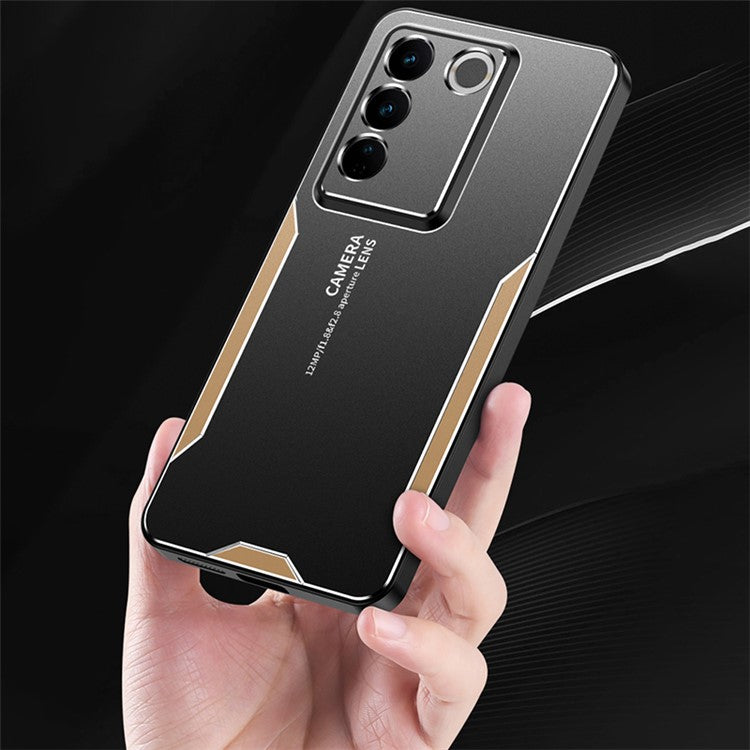 For vivo S16 Shockproof Case Anti-Drop Hybrid Slim Phone Cover - Silver