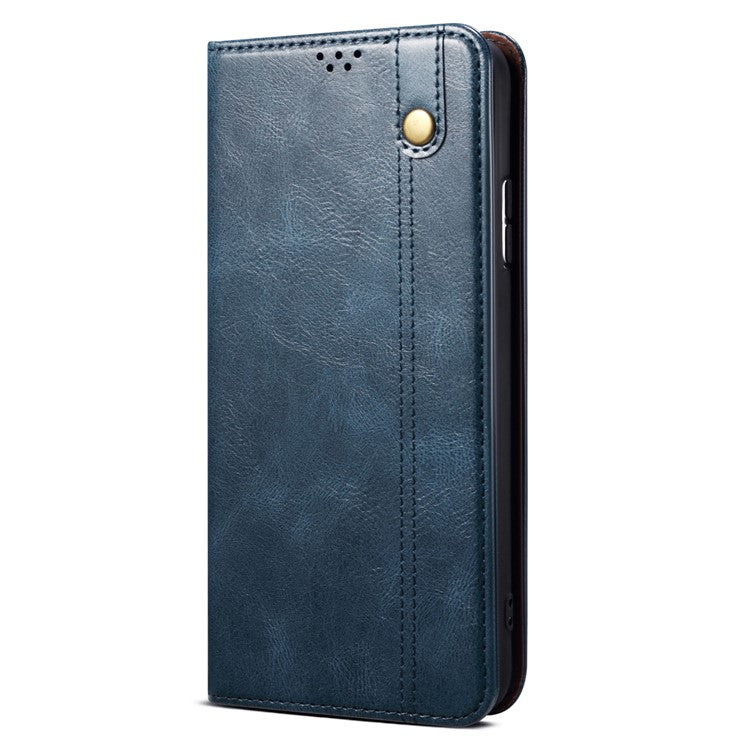 For vivo iQOO Neo9 5G / Neo9 Pro 5G Wallet Case Leather Magnetic Closing Smart Phone Cover - Blue