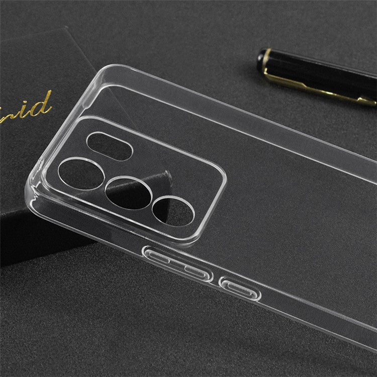 For vivo V30 Lite 5G Case Crystal Clear Flexible TPU Mobile Phone Cover