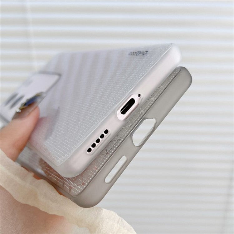 Q.COO For vivo S17 5G / S17 Pro 5G Case Soft TPU Anti-Scratch Sparkle Bling Phone Cover - Grey