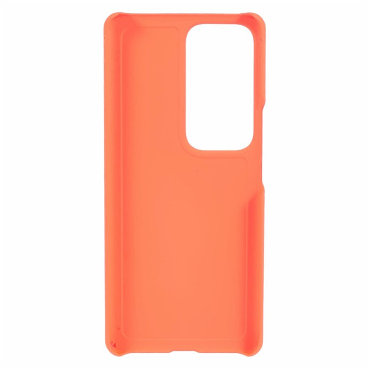 For vivo S18 5G / S18 Pro 5G Case Rubberized PC Anti-Scratch Protective Phone Cover - Orange