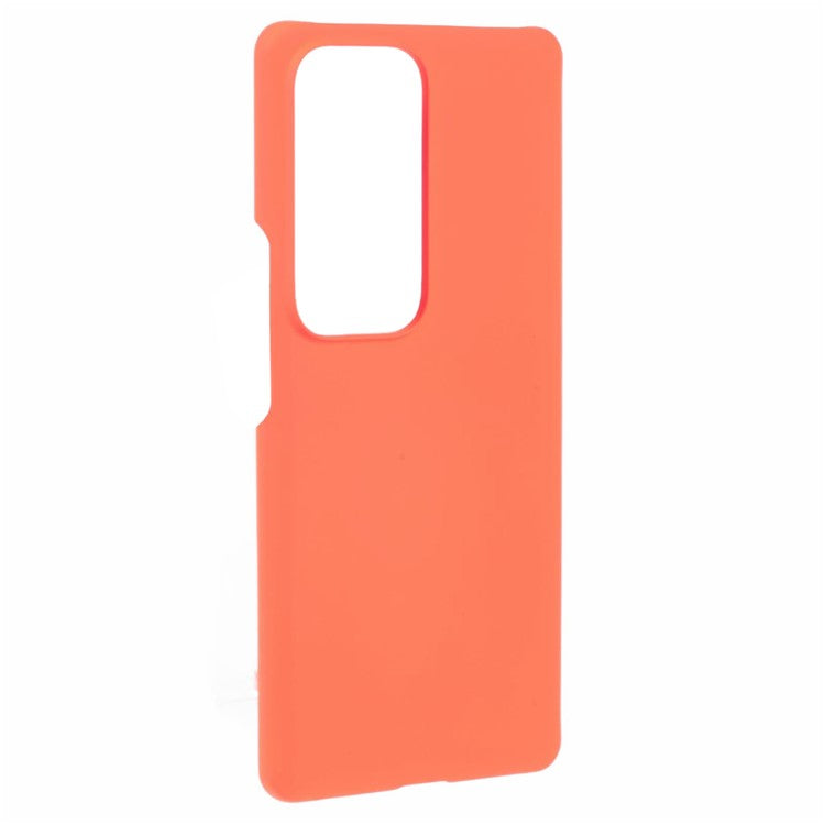 For vivo S18 5G / S18 Pro 5G Case Rubberized PC Anti-Scratch Protective Phone Cover - Orange