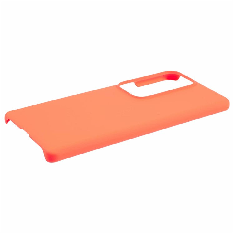 For vivo S18 5G / S18 Pro 5G Case Rubberized PC Anti-Scratch Protective Phone Cover - Orange