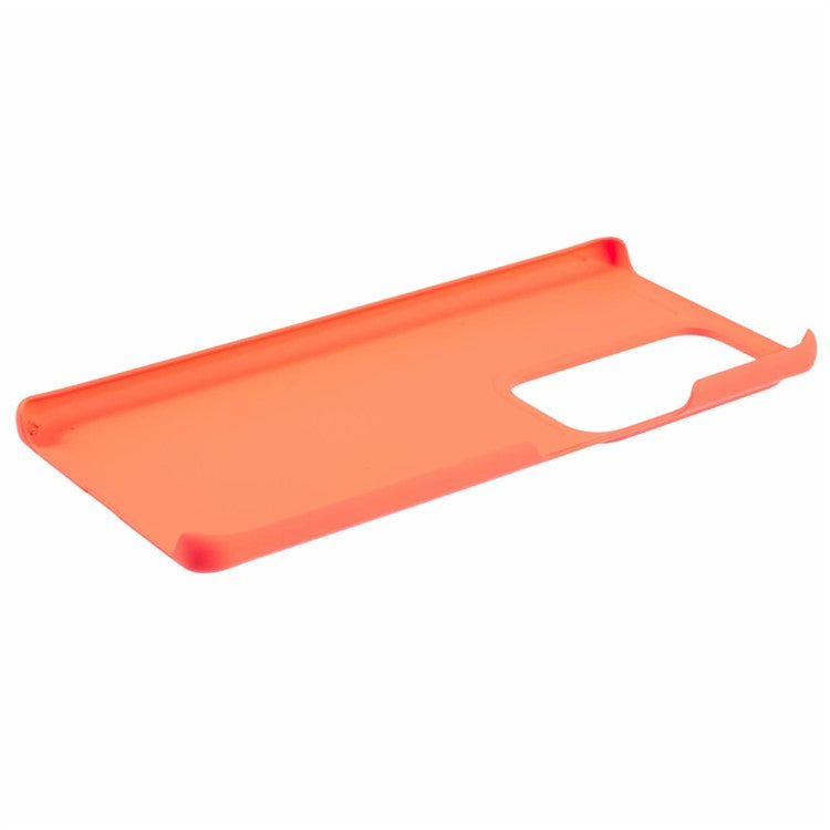 For vivo S18 5G / S18 Pro 5G Case Rubberized PC Anti-Scratch Protective Phone Cover - Orange