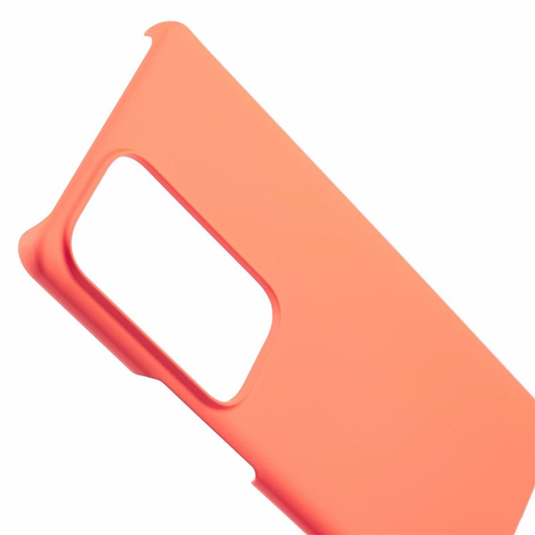 For vivo S18 5G / S18 Pro 5G Case Rubberized PC Anti-Scratch Protective Phone Cover - Orange