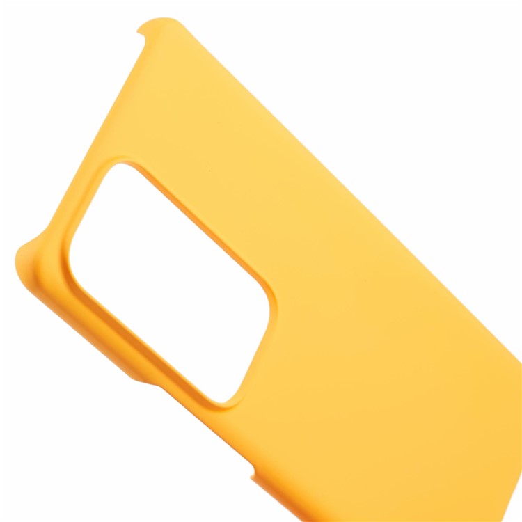 For vivo S18 5G / S18 Pro 5G Case Rubberized PC Anti-Scratch Protective Phone Cover - Yellow