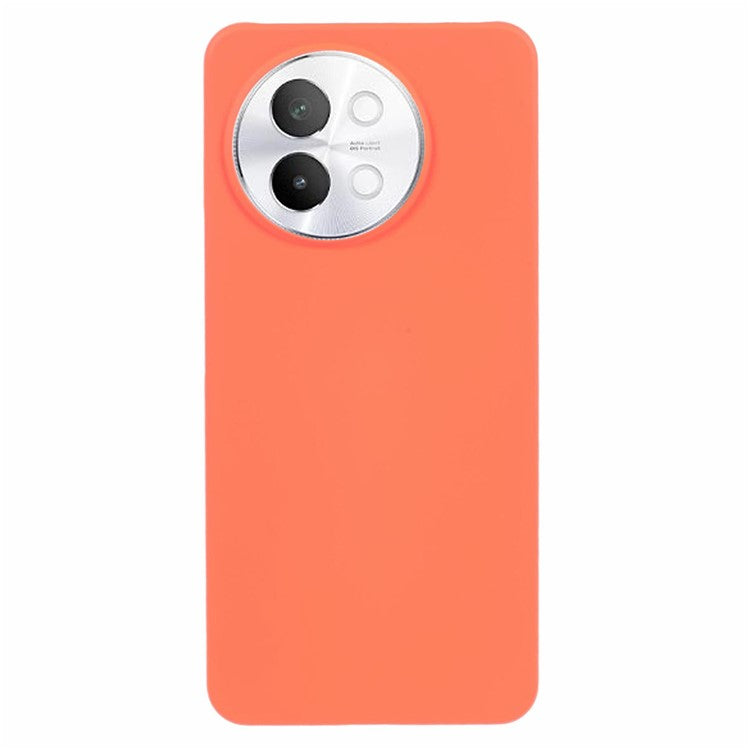 For vivo S18e 5G Case Shockproof Skin-Feeling Hard PC Phone Cover - Orange