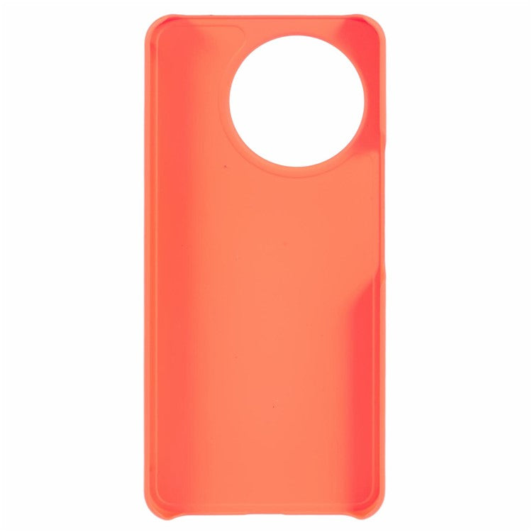 For vivo S18e 5G Case Shockproof Skin-Feeling Hard PC Phone Cover - Orange