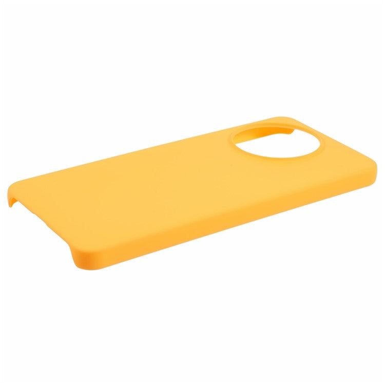 For vivo S18e 5G Case Shockproof Skin-Feeling Hard PC Phone Cover - Yellow