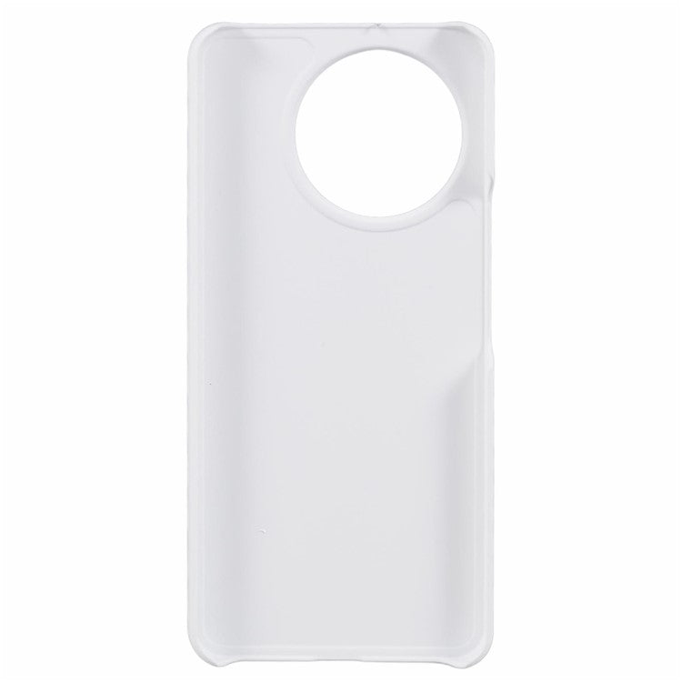 For vivo S18e 5G Case Shockproof Skin-Feeling Hard PC Phone Cover - White