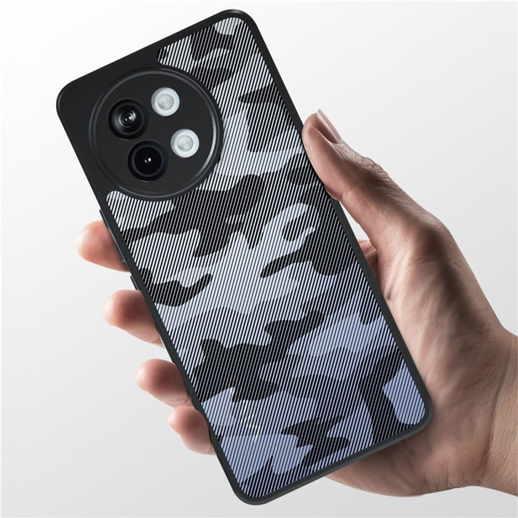 IBMRS For vivo S18e 5G Case Hybrid Soft TPU Frame+ Hard PC Back Phone Cover - Artistic Camouflage