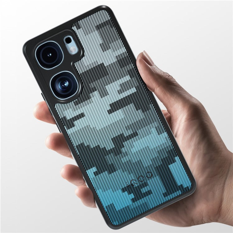 IBMRS For vivo iQOO Neo9 5G / Neo9 Pro 5G Case TPU+PC Drop Resistance Phone Cover - Grid Camouflage