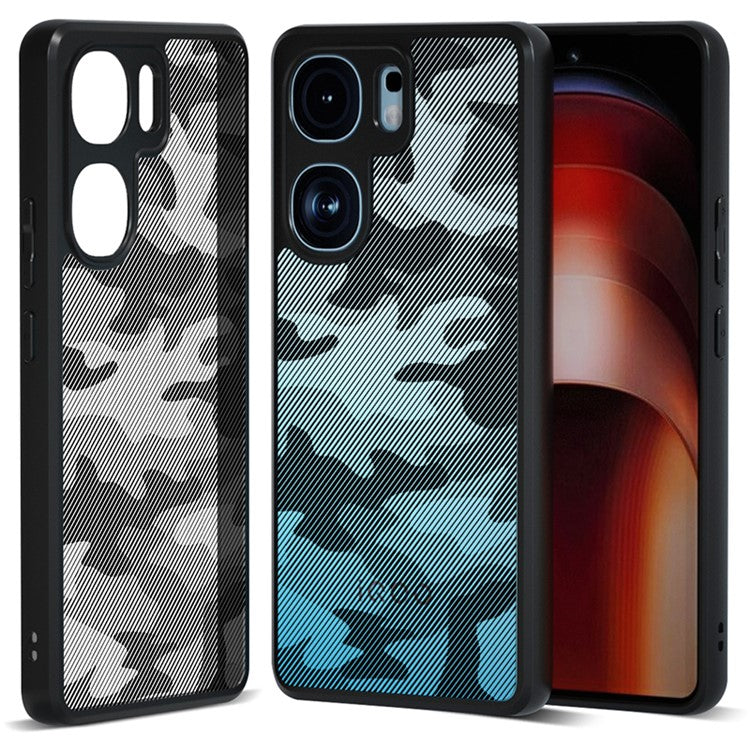 IBMRS For vivo iQOO Neo9 5G / Neo9 Pro 5G Case TPU+PC Drop Resistance Phone Cover - Artistic Camouflage