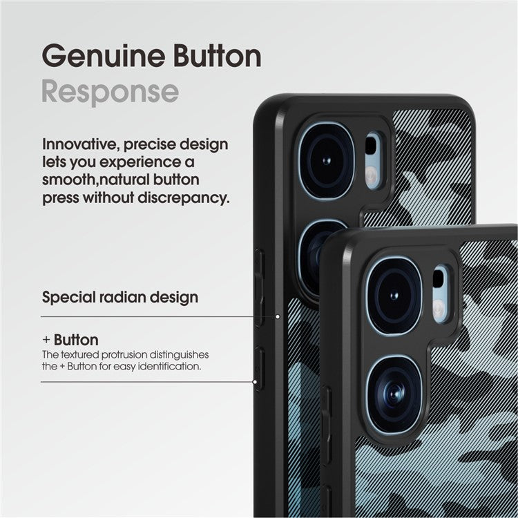 IBMRS For vivo iQOO Neo9 5G / Neo9 Pro 5G Case TPU+PC Drop Resistance Phone Cover - Artistic Camouflage