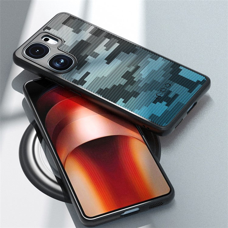 IBMRS For vivo iQOO Neo9 5G / Neo9 Pro 5G Case TPU+PC Drop Resistance Phone Cover - Transparent Black