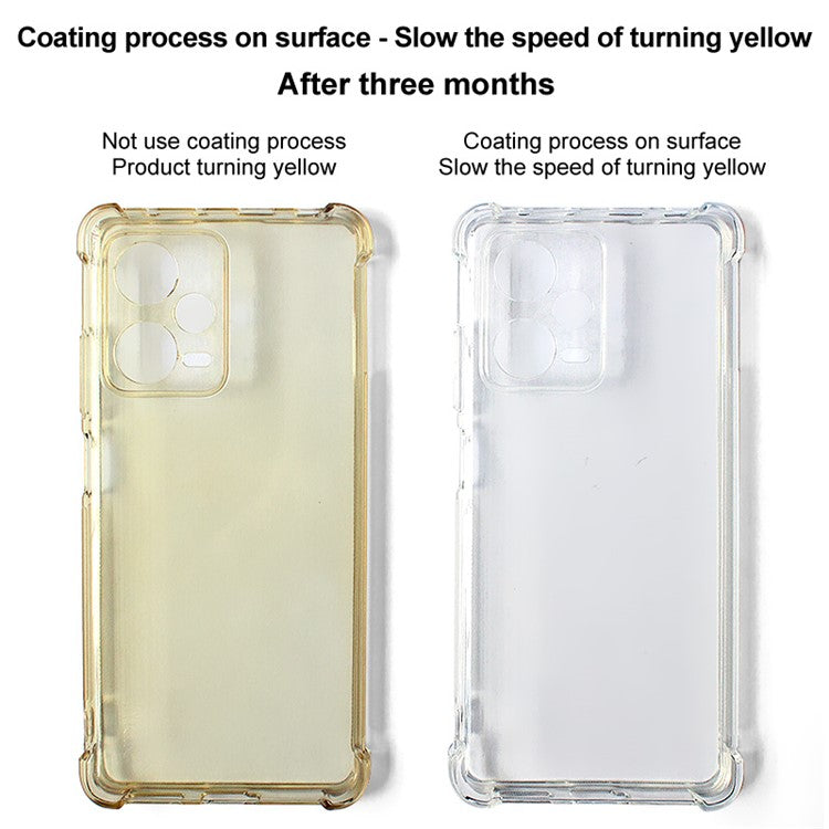 IMAK For vivo Y200e 5G / Y100 (IDN) 5G / V30 Lite 5G Clear Case Airbag Drop Protection TPU Phone Cover