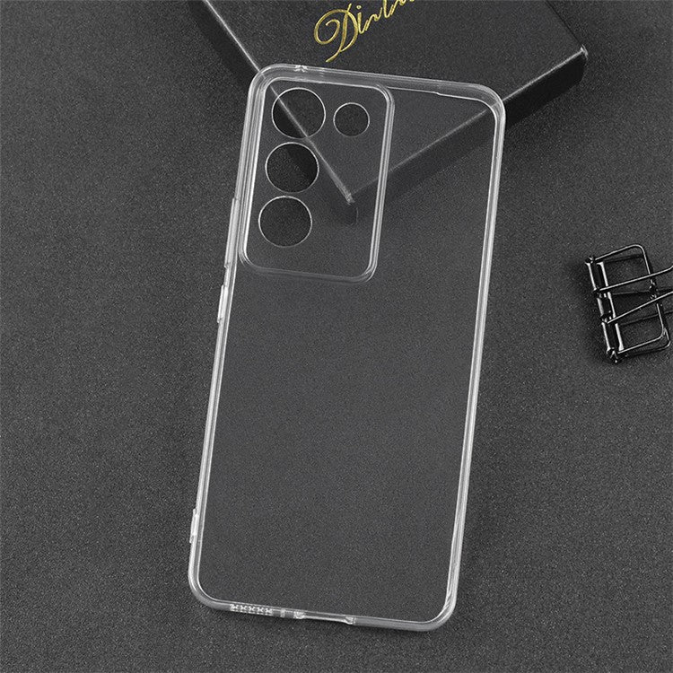 For vivo Y100 5G (Indonesia) Case Slim TPU Phone Cover Protect The Camera Lens