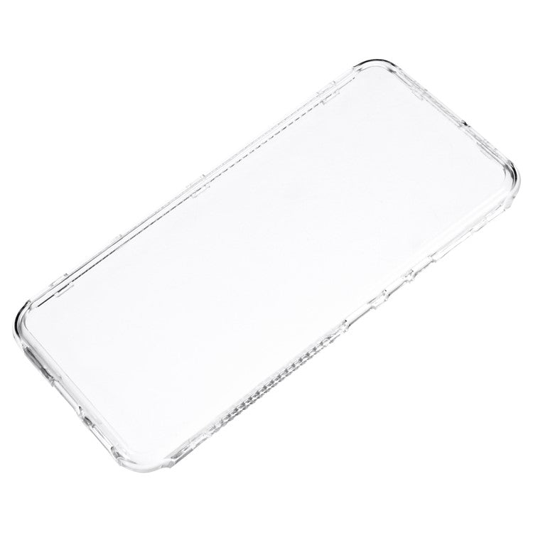 For vivo V25e 4G / V27e 4G Clear Case PC+TPU Protective Phone Cover - Transparent