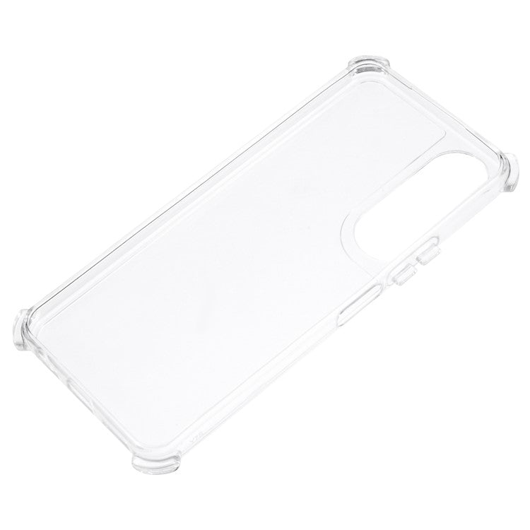 For vivo Y17s 4G Case Three Layer Shockproof  PC+TPU Phone Cover - Transparent