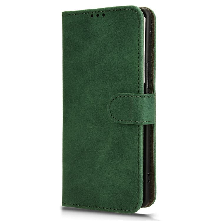 For vivo V30 5G / V30 Pro 5G Leather Case Skin-touch Flip Stand Wallet Phone Cover - Green