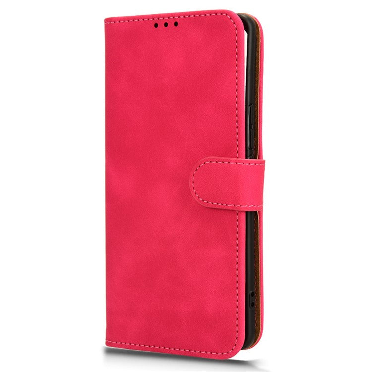 For vivo V30 5G / V30 Pro 5G Leather Case Skin-touch Flip Stand Wallet Phone Cover - Red