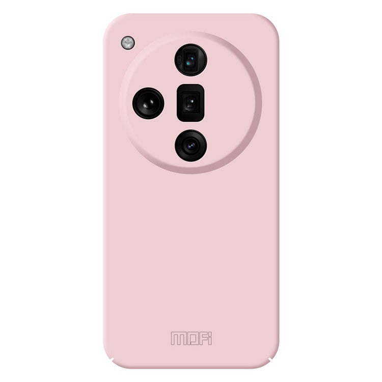 MOFI JK Qin Series For Oppo Find X7 Ultra Slim Case Matte TPU+Acrylic Phone Back Shell - Pink