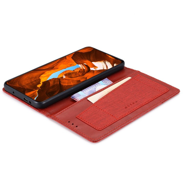 MUXMA MX109 For vivo S18 5G / S18 Pro 5G / V30 5G / V30 Pro 5G Case RFID Blocking Leather Phone Cover - Red