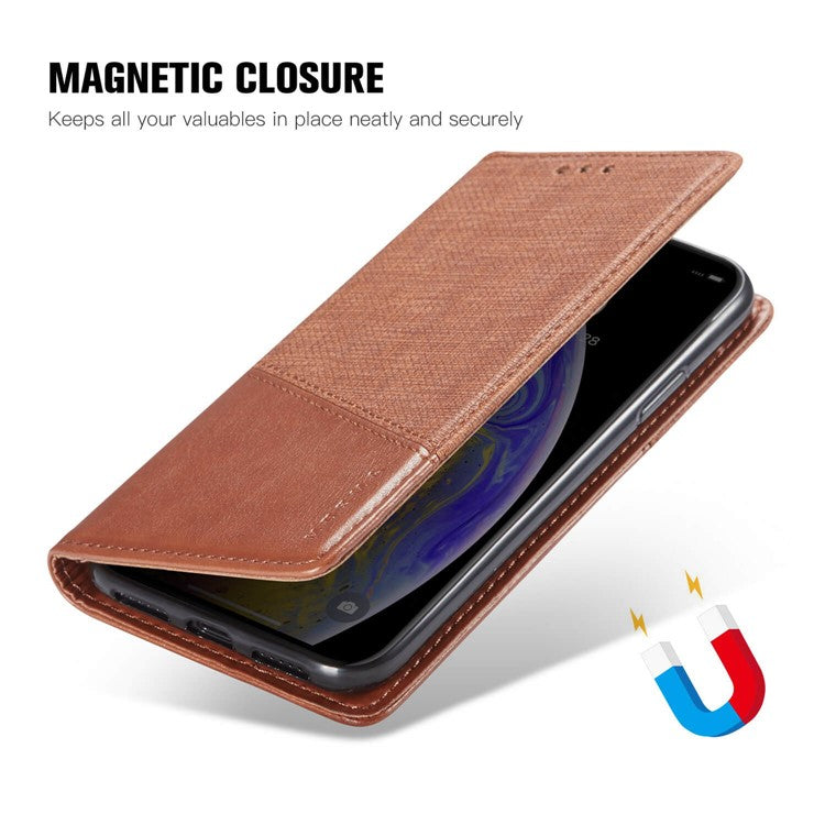 MUXMA MX109 For vivo S18 5G / S18 Pro 5G / V30 5G / V30 Pro 5G Case RFID Blocking Leather Phone Cover - Brown