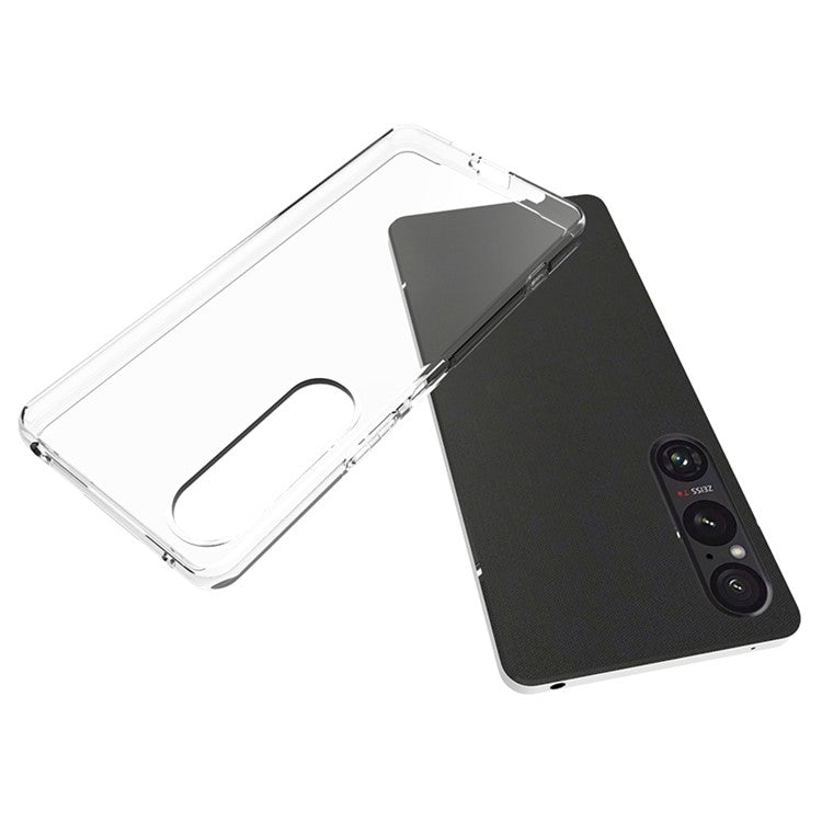 10Pcs / Pack For Sony Xperia 1 VI Watermark-Free Case Anti-drop TPU Phone Cover with Lanyard Hole