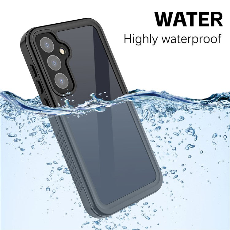 REDPEPPER FS Series For Samsung Galaxy A55 5G Wholesale Phone Case IP68 Waterproof Shell Clear Back Panel Phone Cover